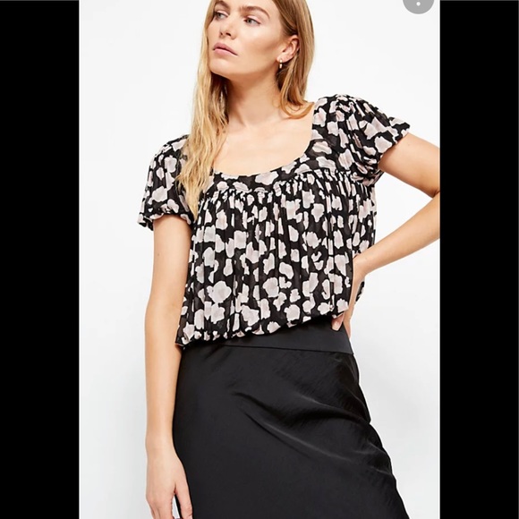 Free People Megs cropped blouse - Picture 3 of 8